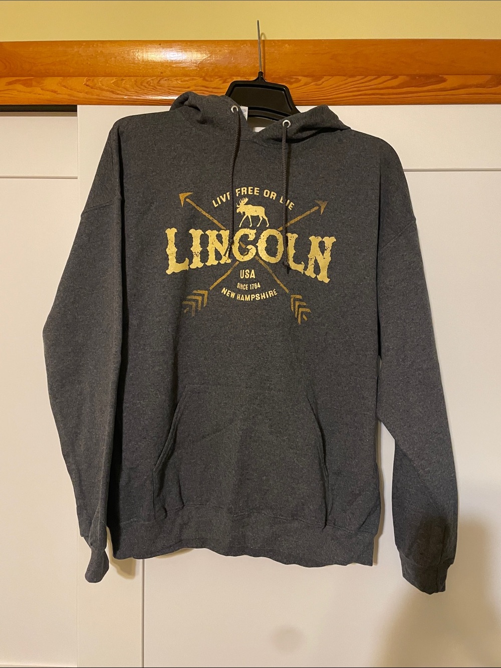 Men’s Lincoln New Hampshire hoodie